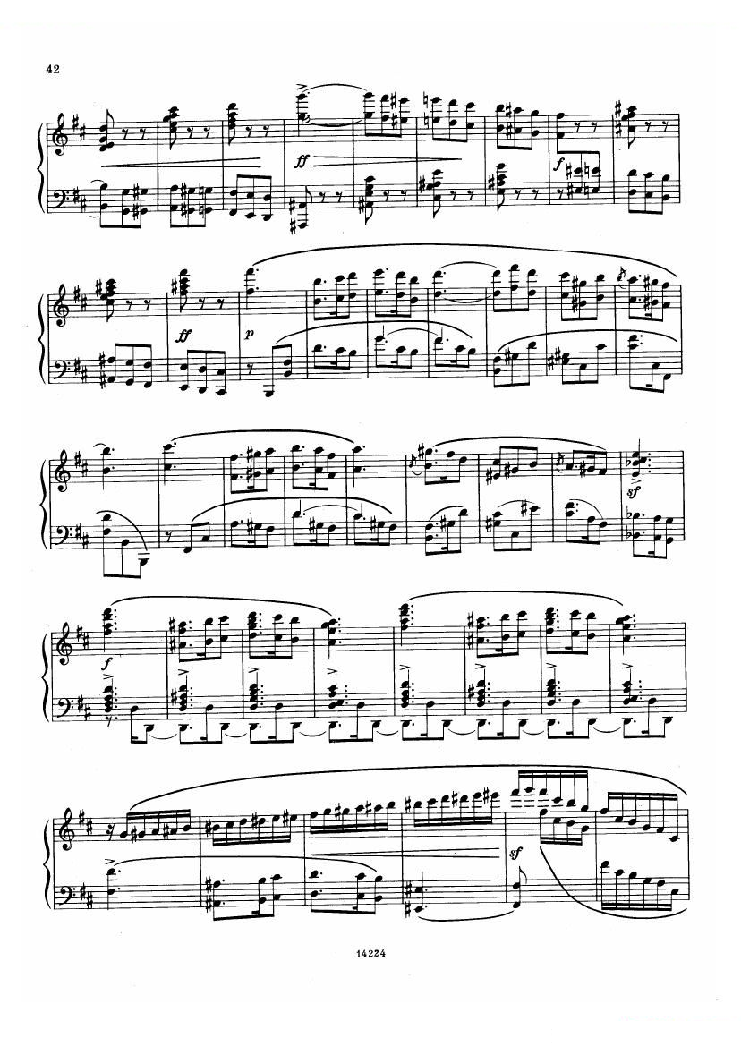 Balakirev - Scherzo No. 1 Scherzo No. 1 -
