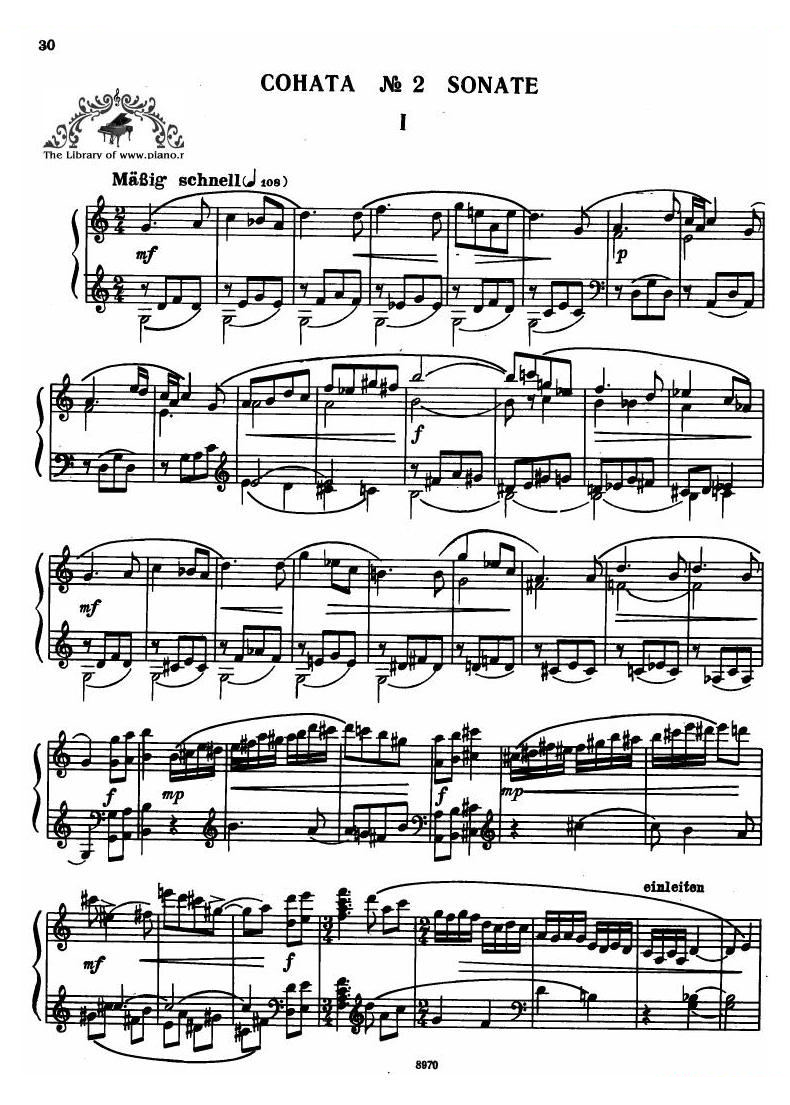 Hindemith - Sonata No. 2 Sonata No. 2 -