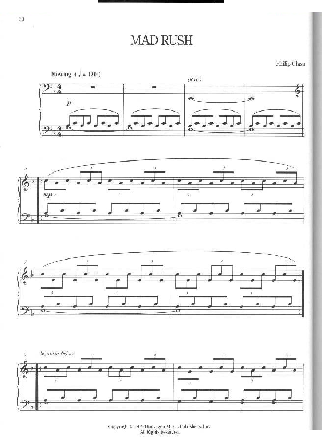 Philip Glass - Mad rush[1]. Mad rush[1]. -