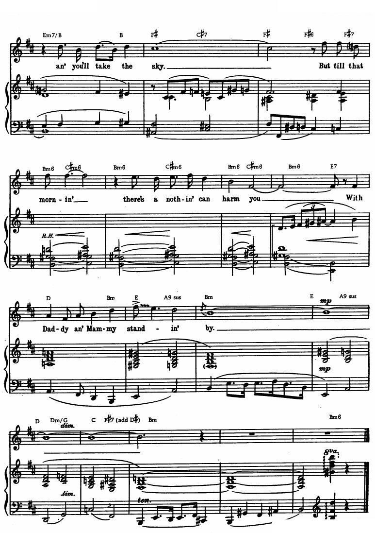 Gershwin - Summertime Summertime -