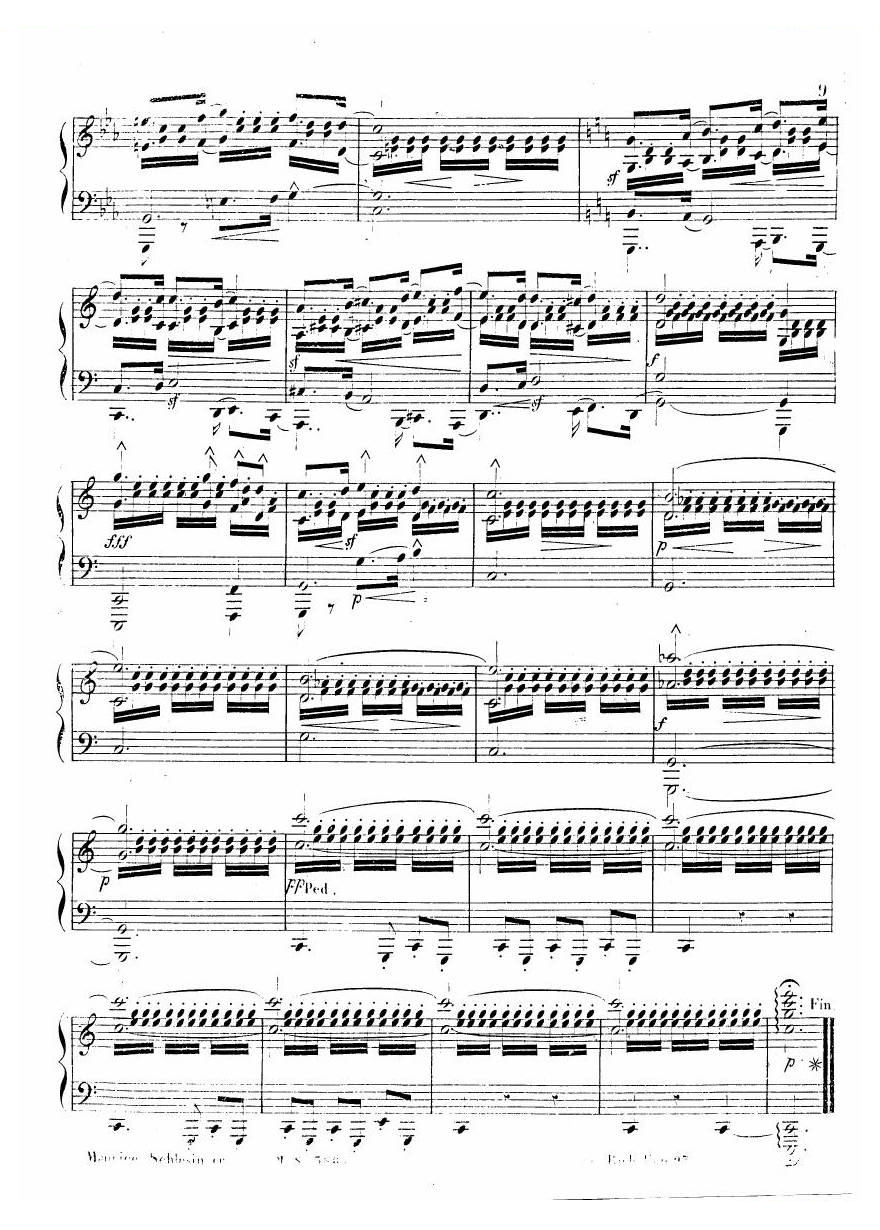 Dreyschock - etude Le Tremolo etude Le Tremolo -