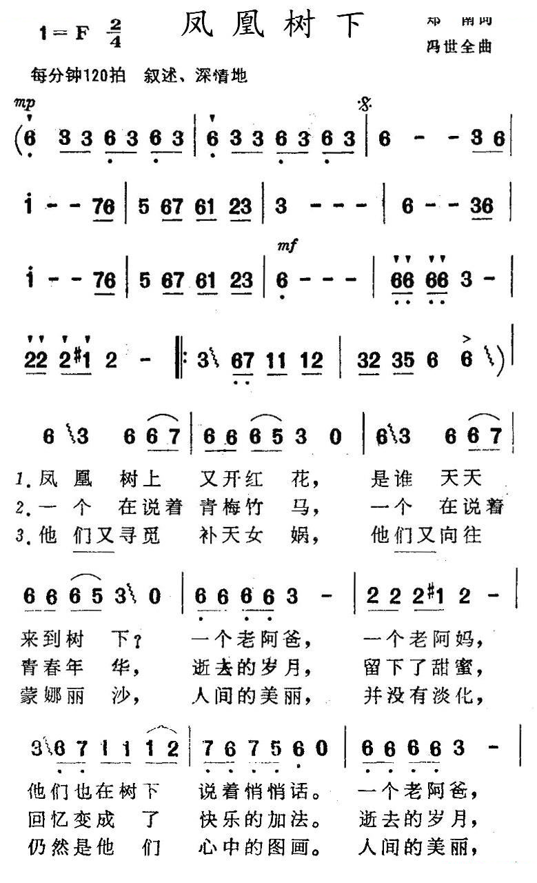 凤凰树下