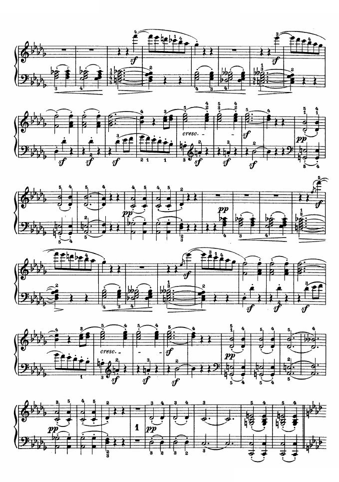 F大调第六钢琴奏鸣曲 - Op.10—2 Op.10—2 贝多芬-beethoven -