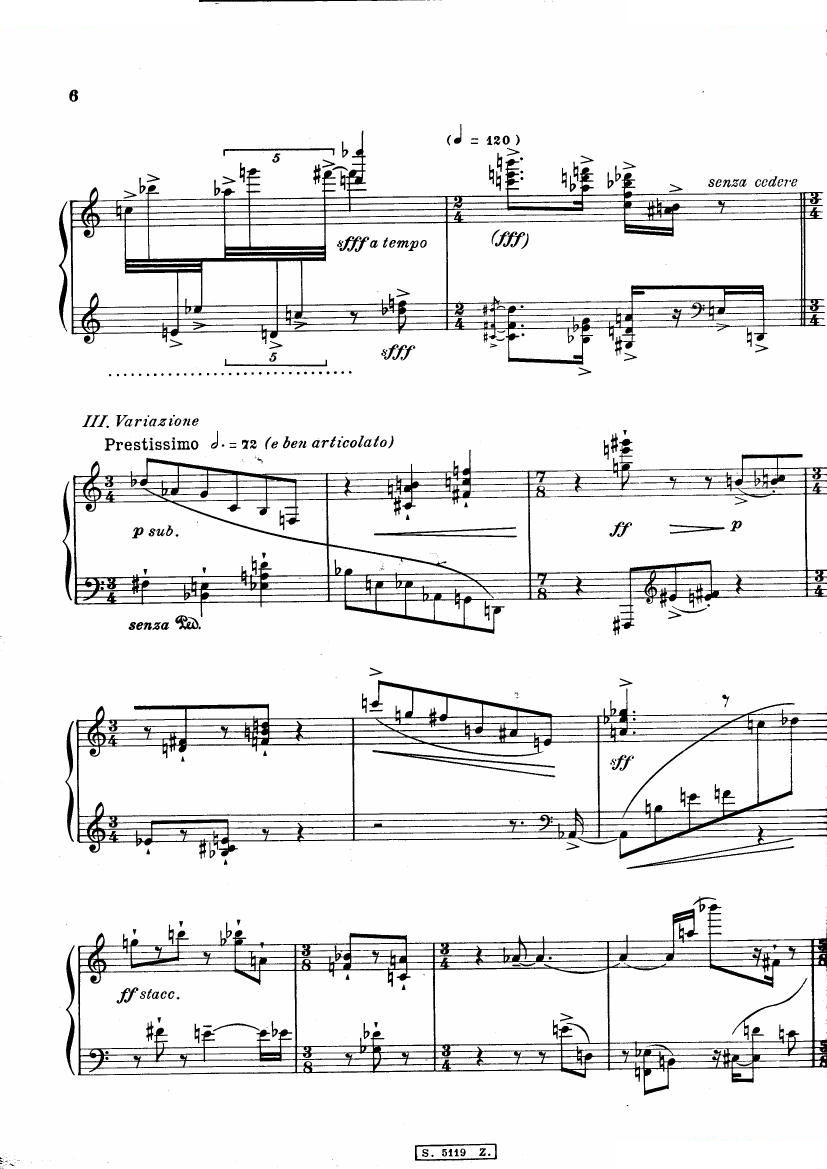 Berio - Cinque Variazioni Cinque Variazioni -