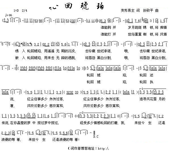 轮回琥珀