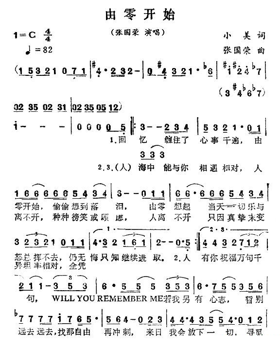 由零开始 