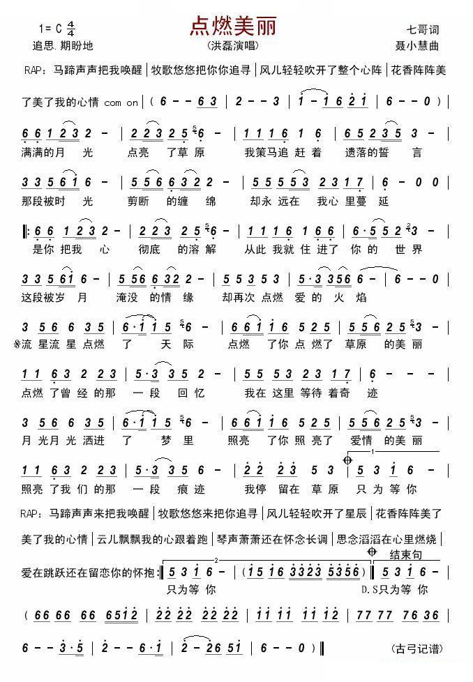 点燃美丽（洪磊） 
