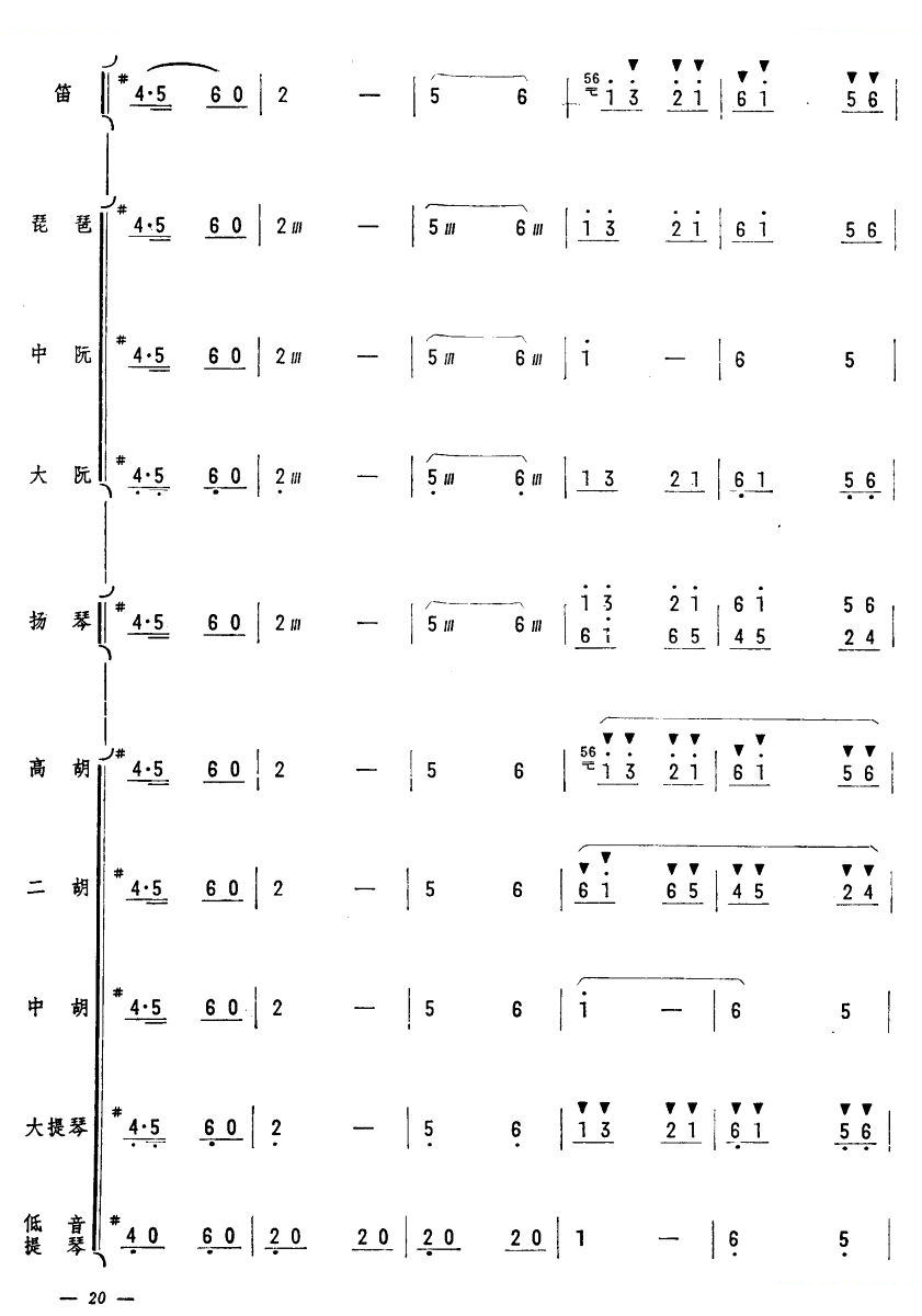 人民邮递员（笛子独奏）20 