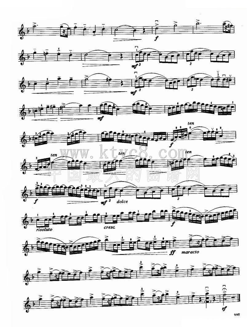 胡伯尔F大调协奏曲 