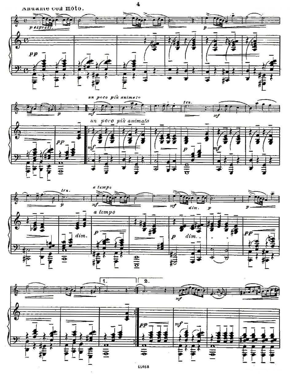 Fantaisies nationales. Op. 59, 6. （长笛 钢琴伴奏） 