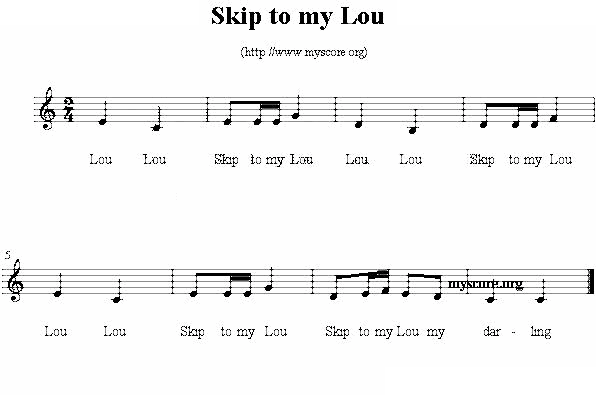 Skip to my Lou