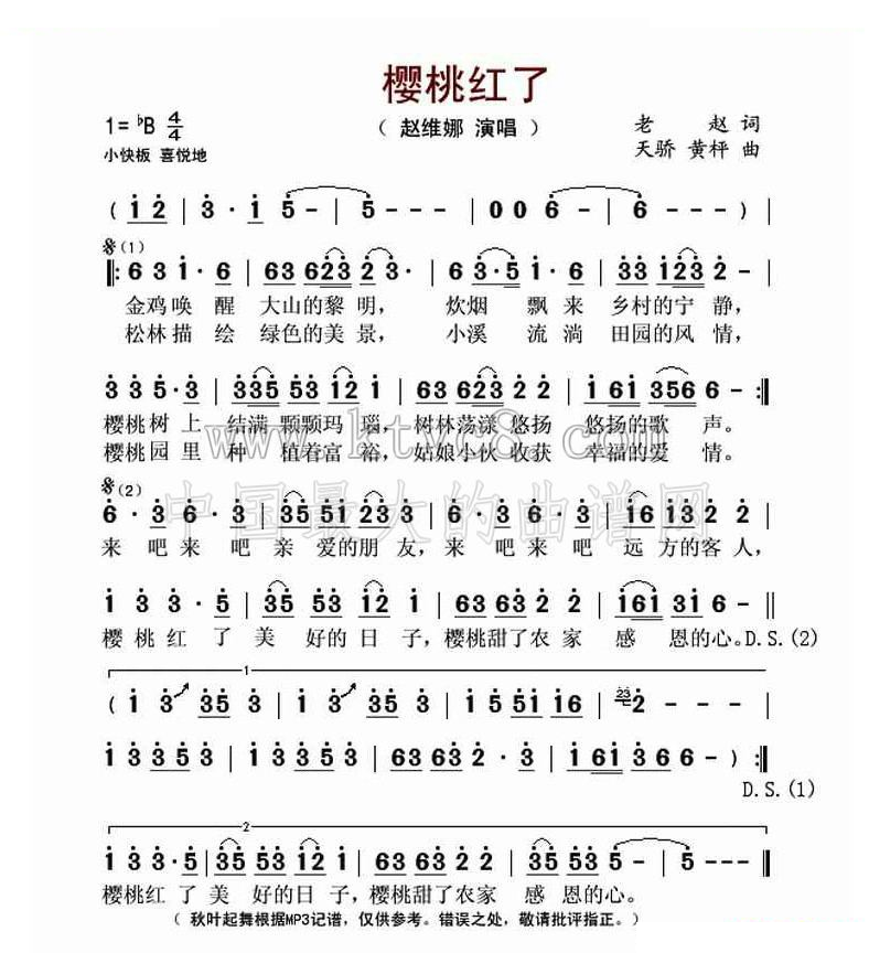 樱桃红了（赵维娜） 