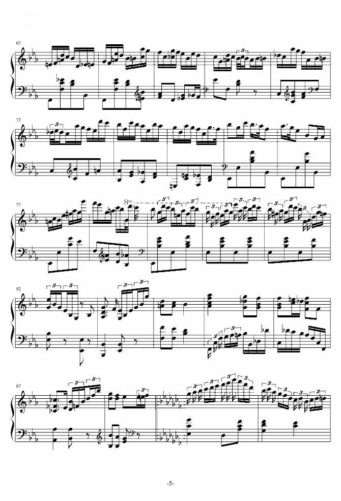 肖邦 第三钢琴回旋曲Op.16 