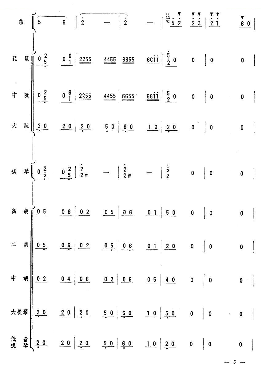 人民邮递员（笛子独奏）5 