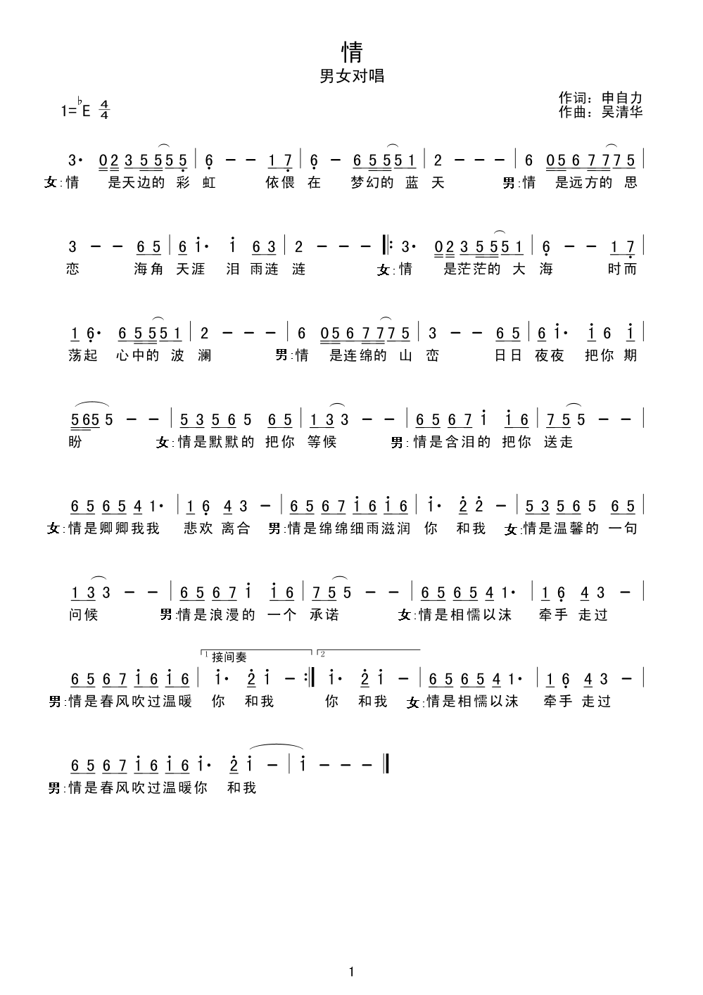 情