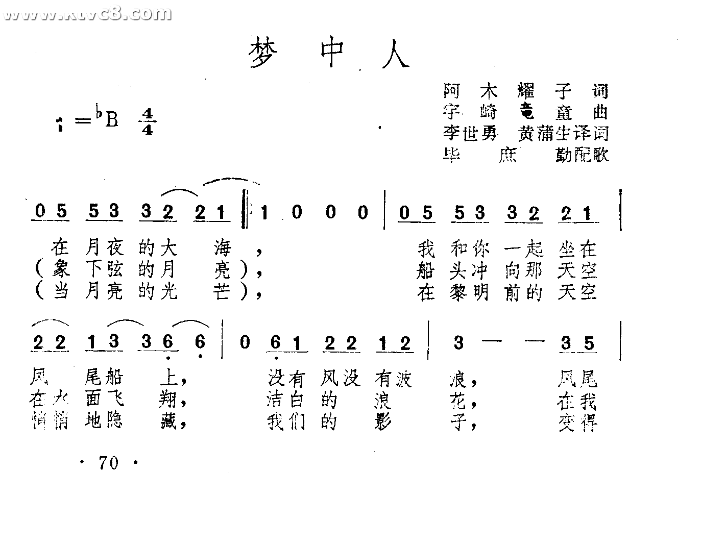 梦中人