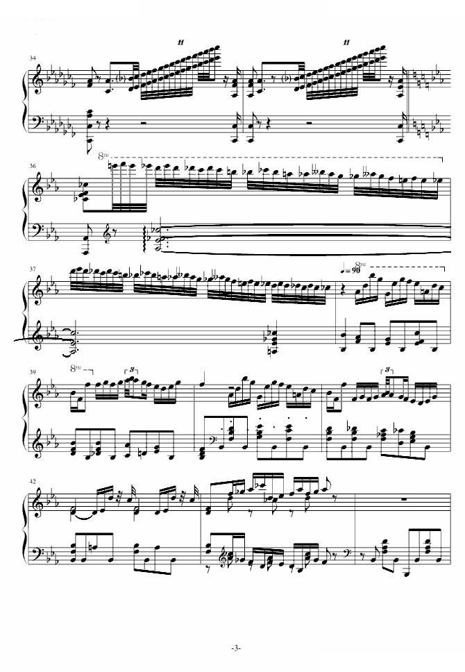 肖邦 第三钢琴回旋曲Op.16 