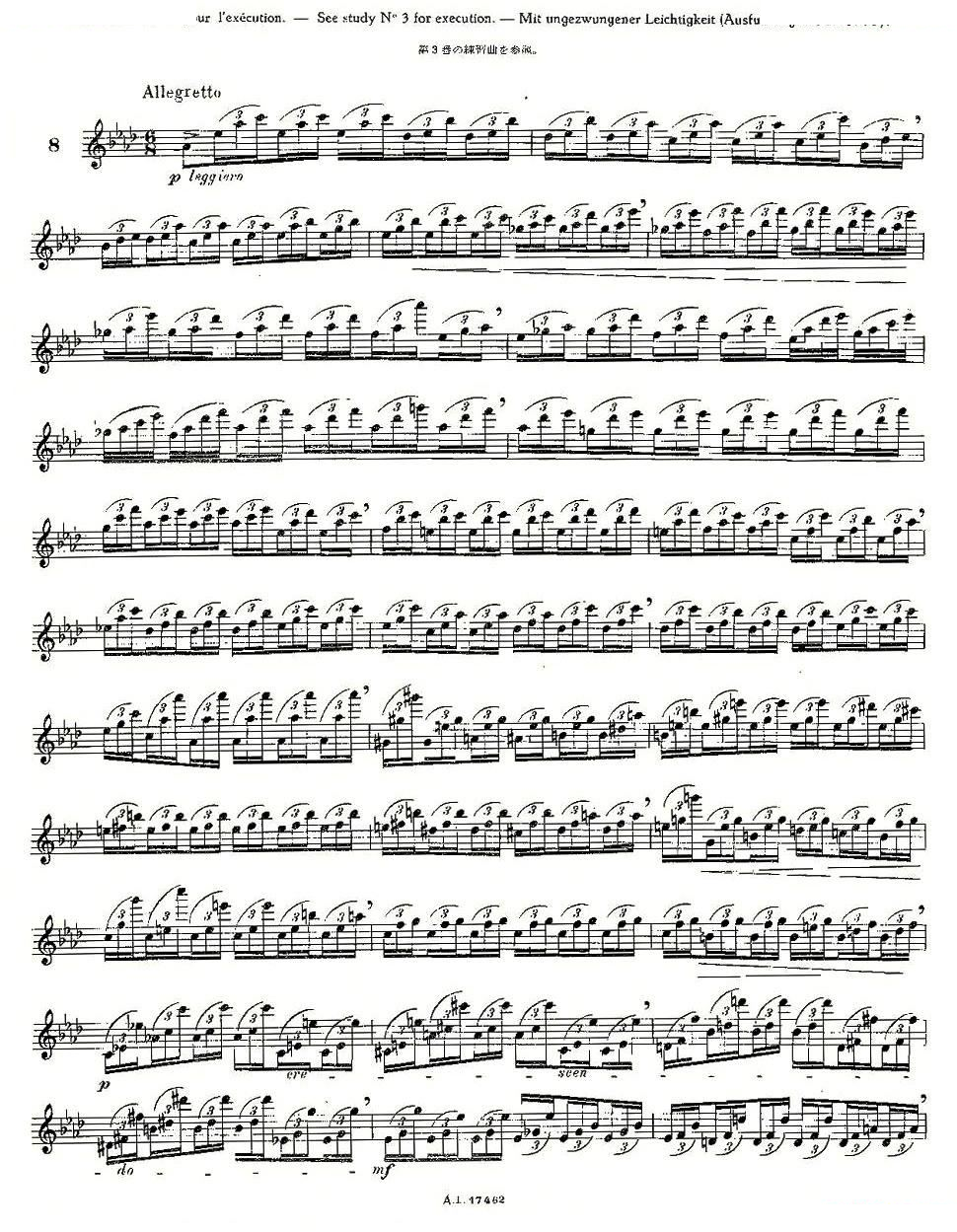 12首大技巧练习曲之8 