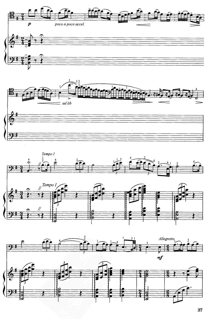 情歌（大提琴曲）4 