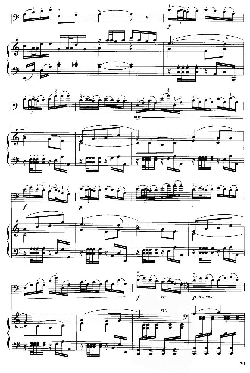 薅秧舞曲(大提琴）2 