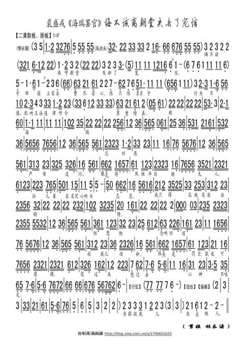 海瑞罢官--悔不该离朝堂失去了宠信（裘盛戎）
