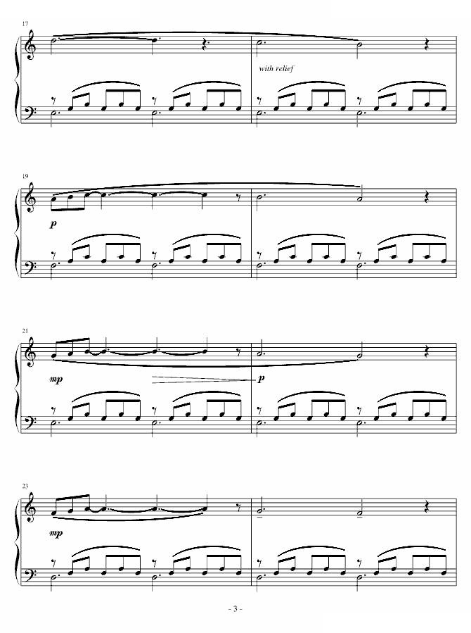 小冥想曲 