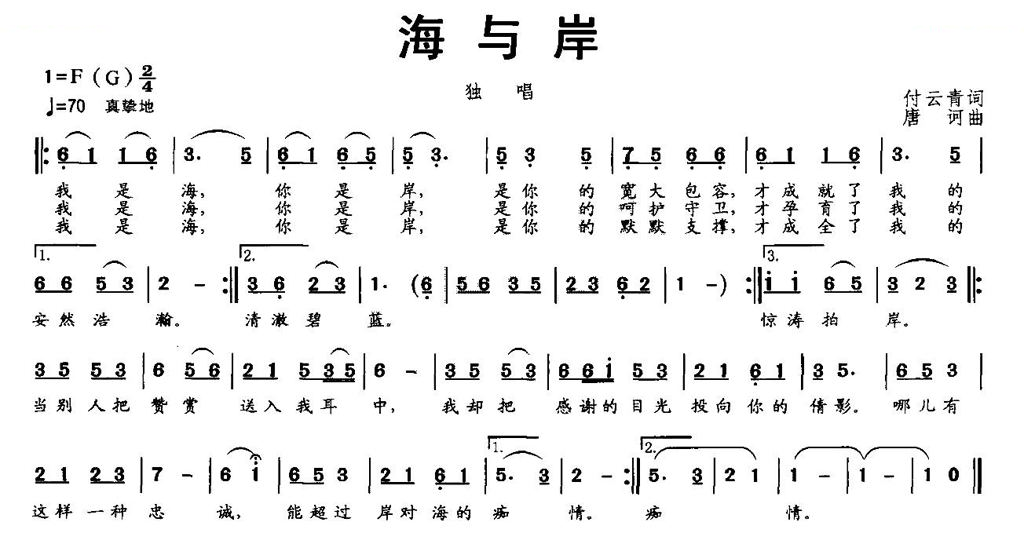 海与岸