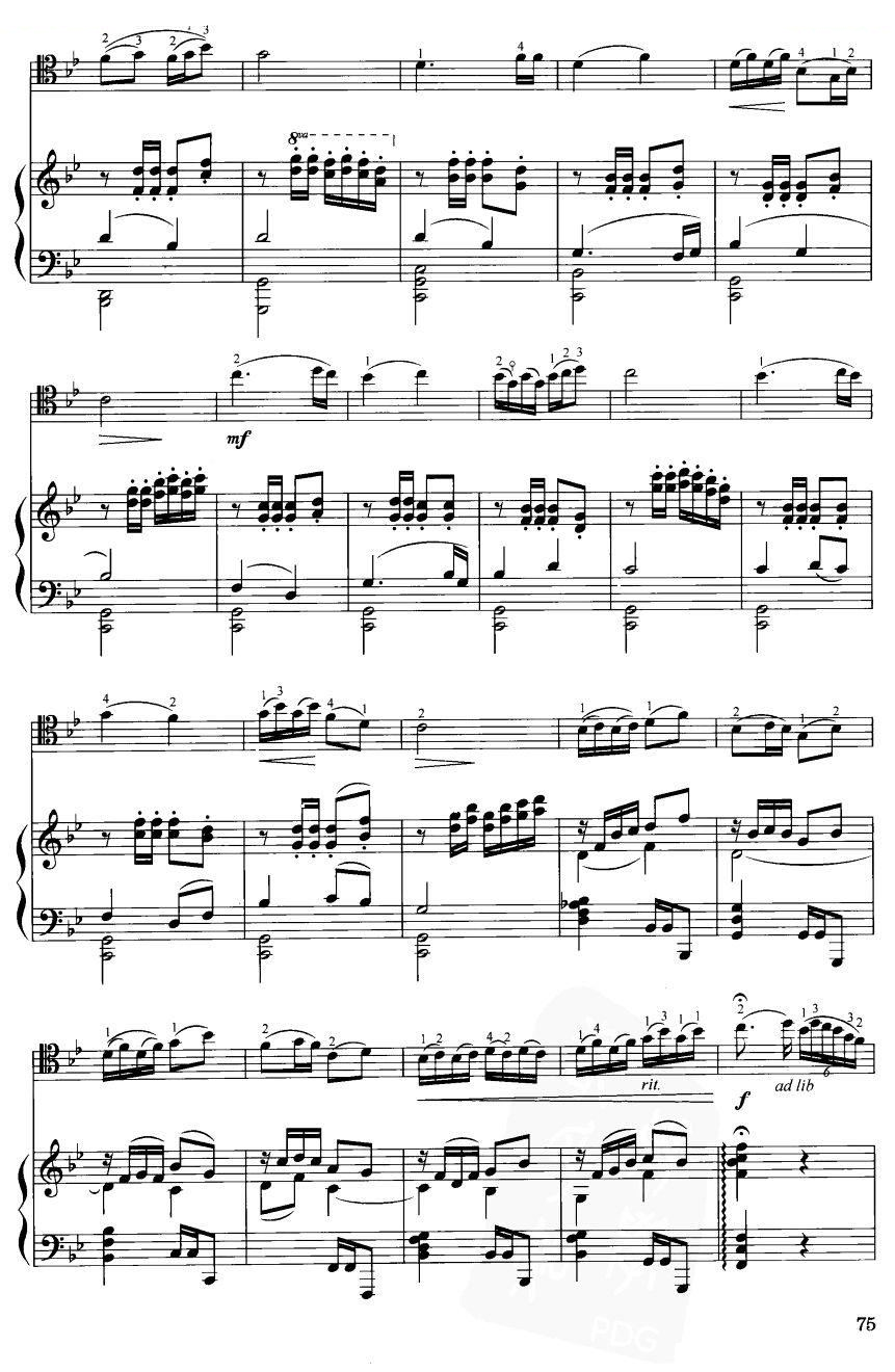 薅秧舞曲(大提琴）4 