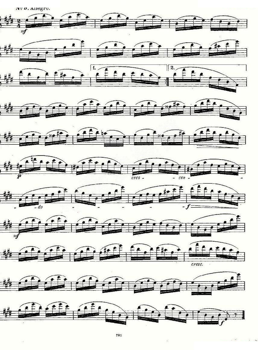 18 kleine Studien.Op.41 笛萧谱