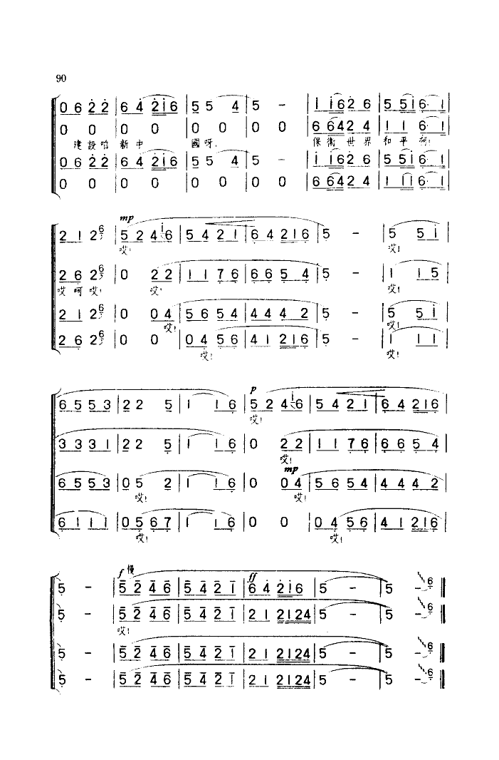 生产忙(合唱)