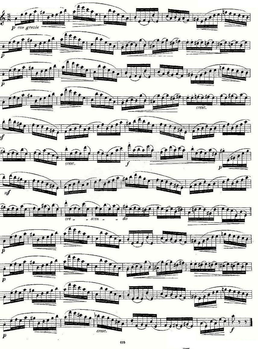 24 instructive Uebungen.Op.30（1—12） 笛萧谱