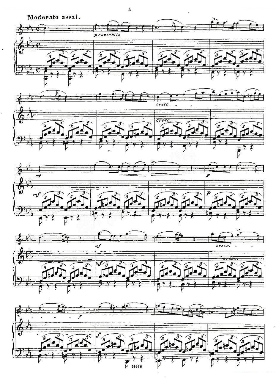 Opern-Transcriptionen.Op.45-2（长笛+钢琴伴奏） 笛萧谱