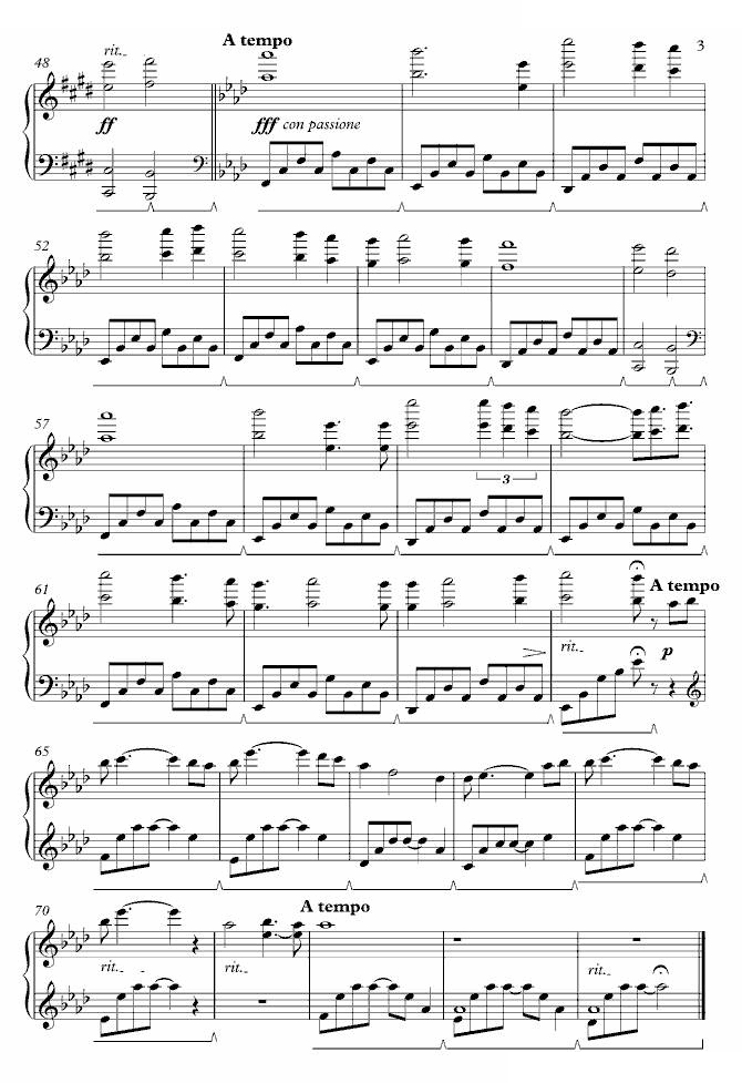 My Heart Will Go On（我心永恒）简易版 