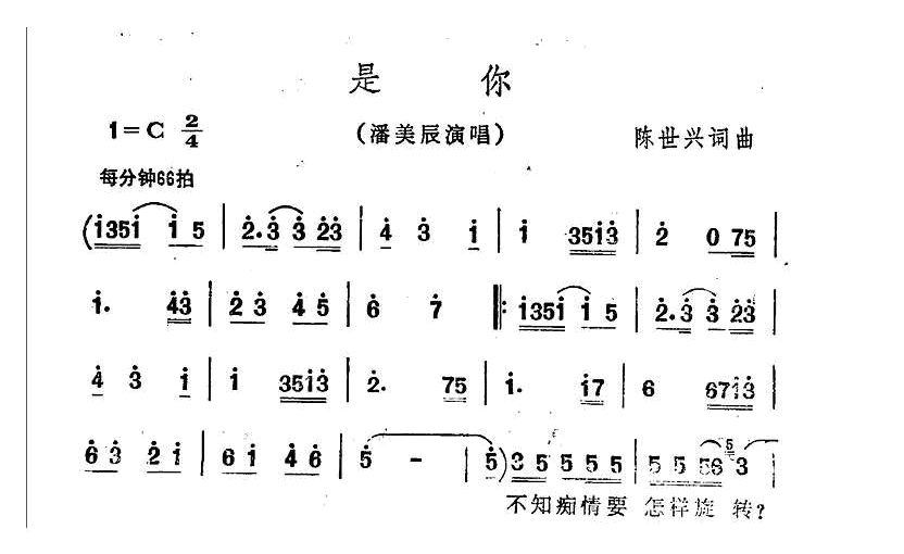 是你