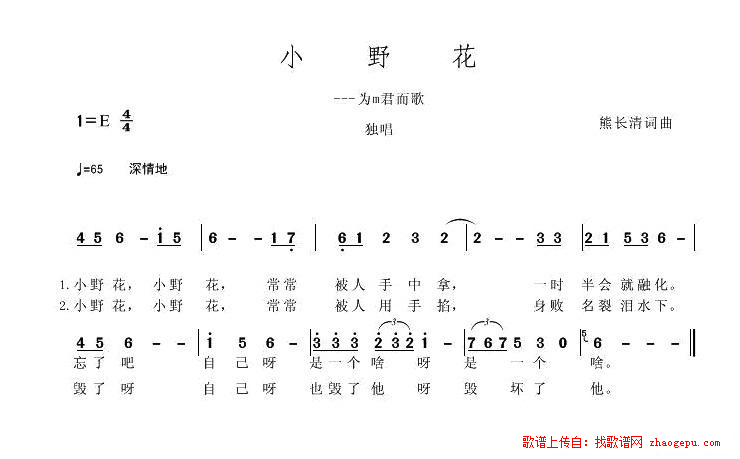 小野花