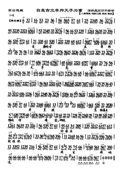 贺后骂殿--自盘古立帝邦天子为重