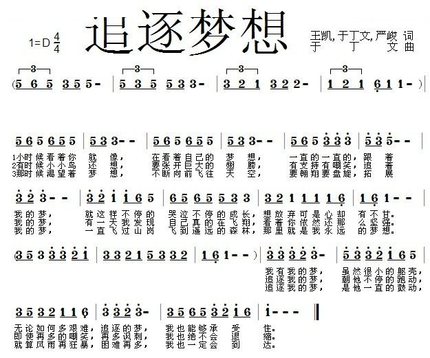 追逐梦想