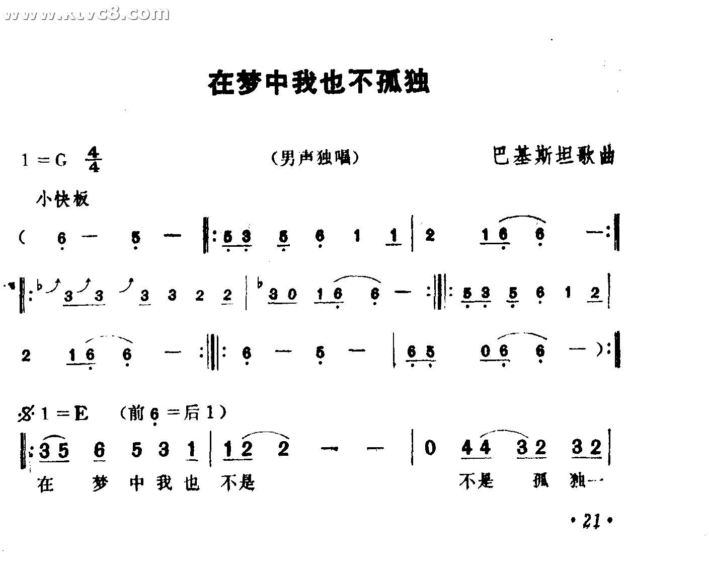 在梦中我也不孤独