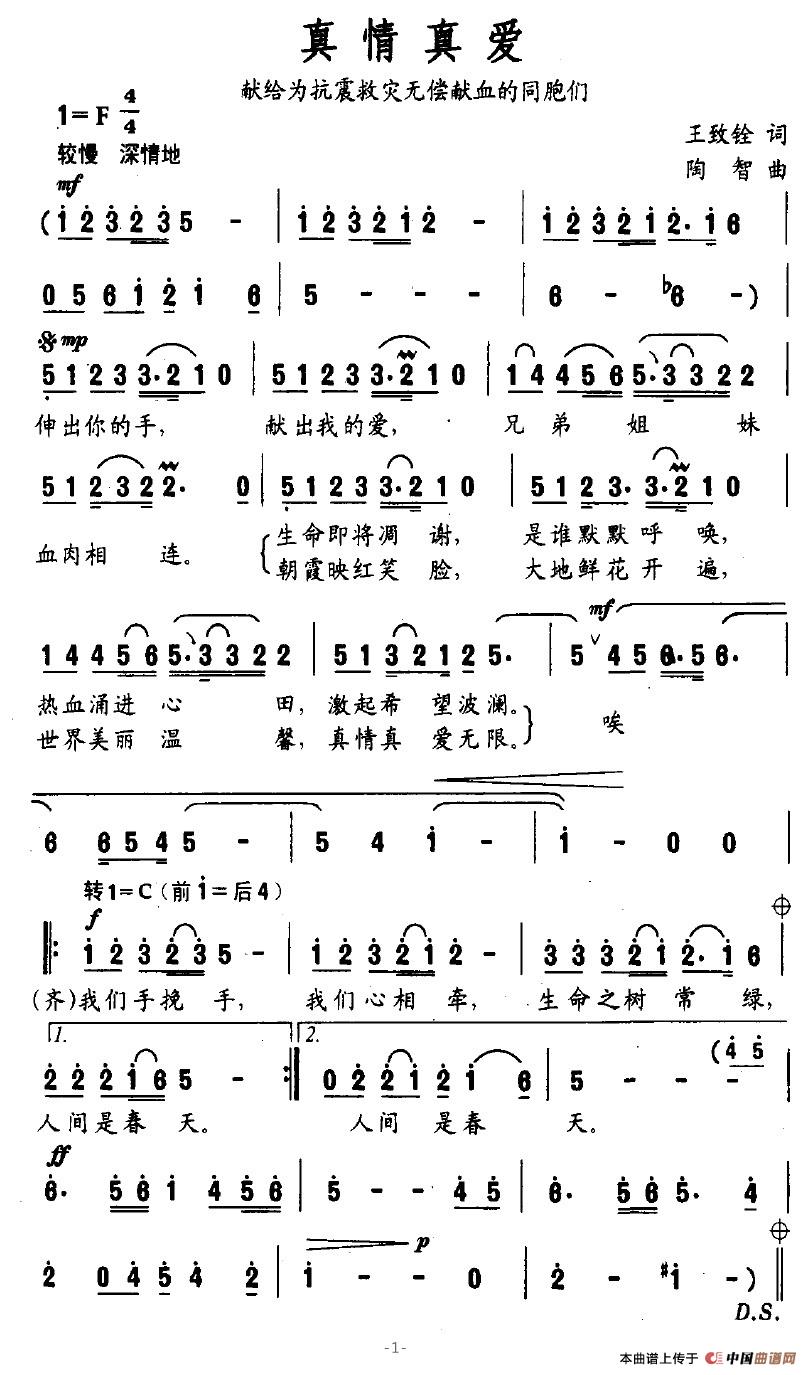真情真爱