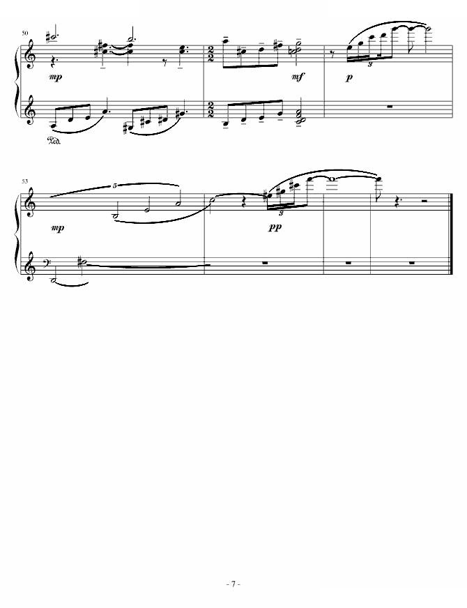 小冥想曲 