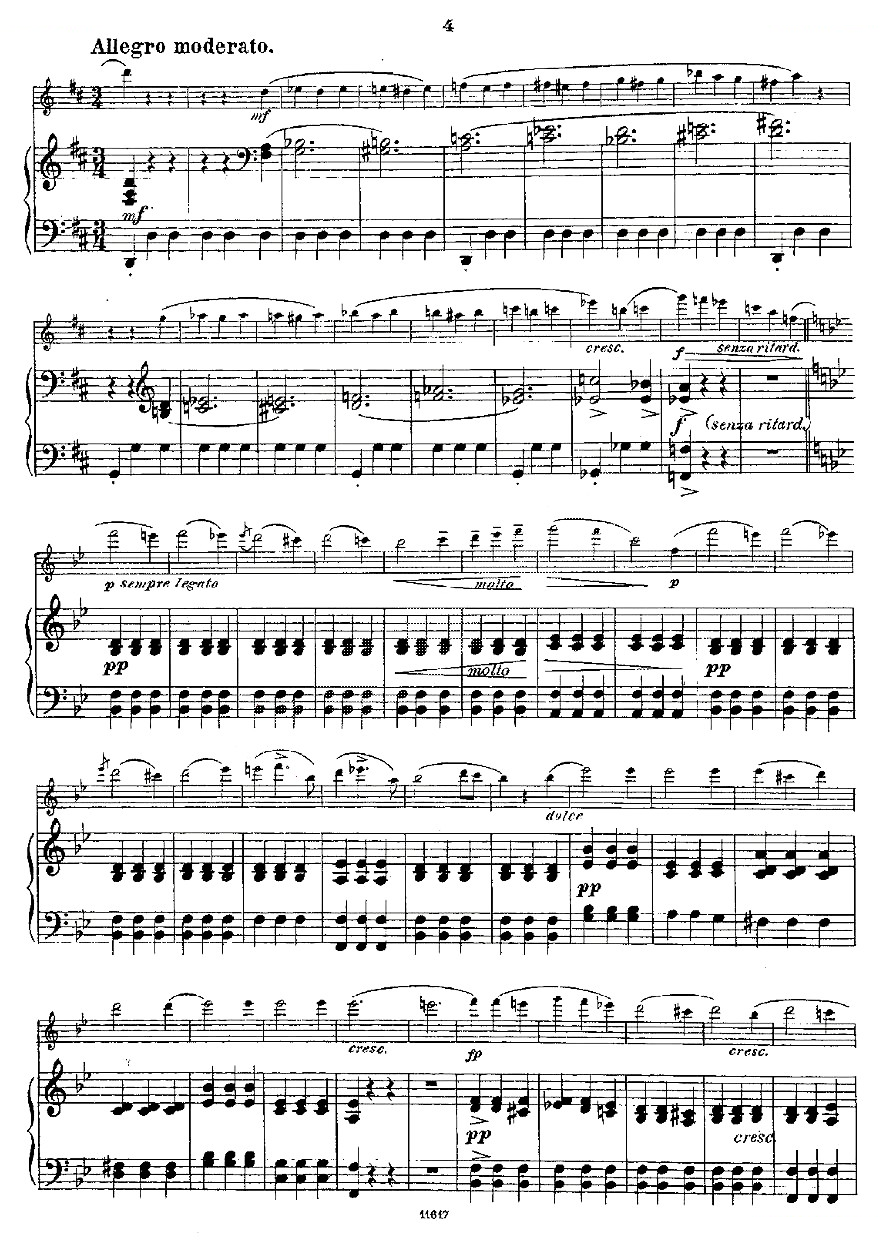 Opern-Transcriptionen.Op.45-6（长笛+钢琴伴奏） 铜管乐谱