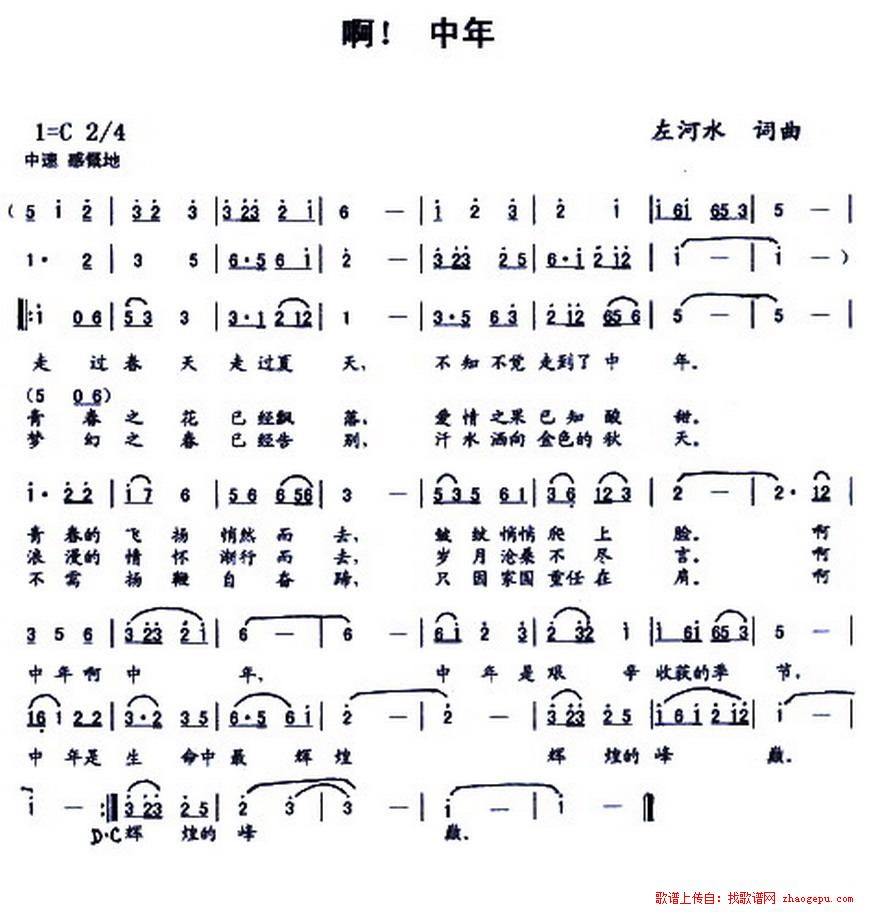 啊！中年