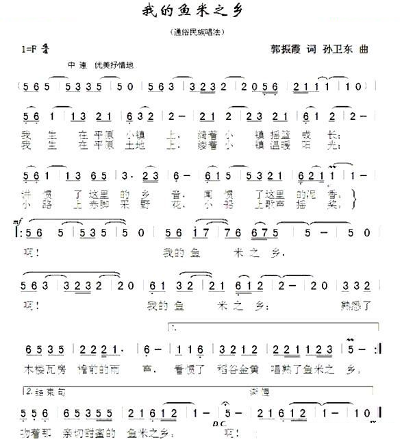 我的鱼米之乡