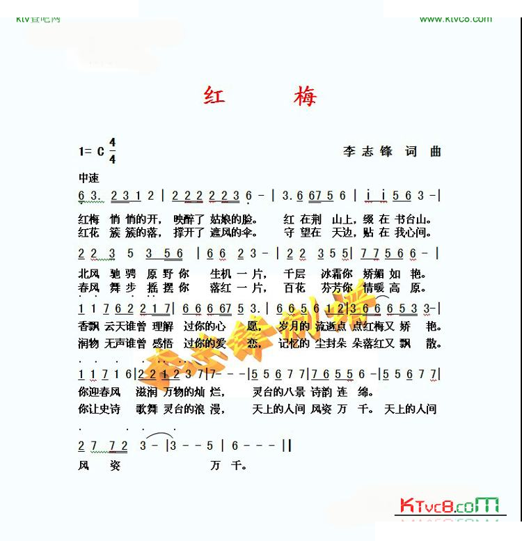 红梅