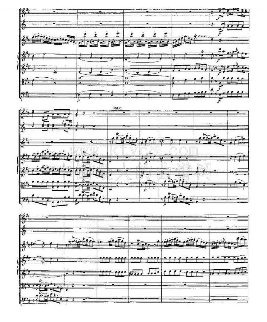 Concerto in D for Flute, K.314（D大调长笛协奏曲） 
