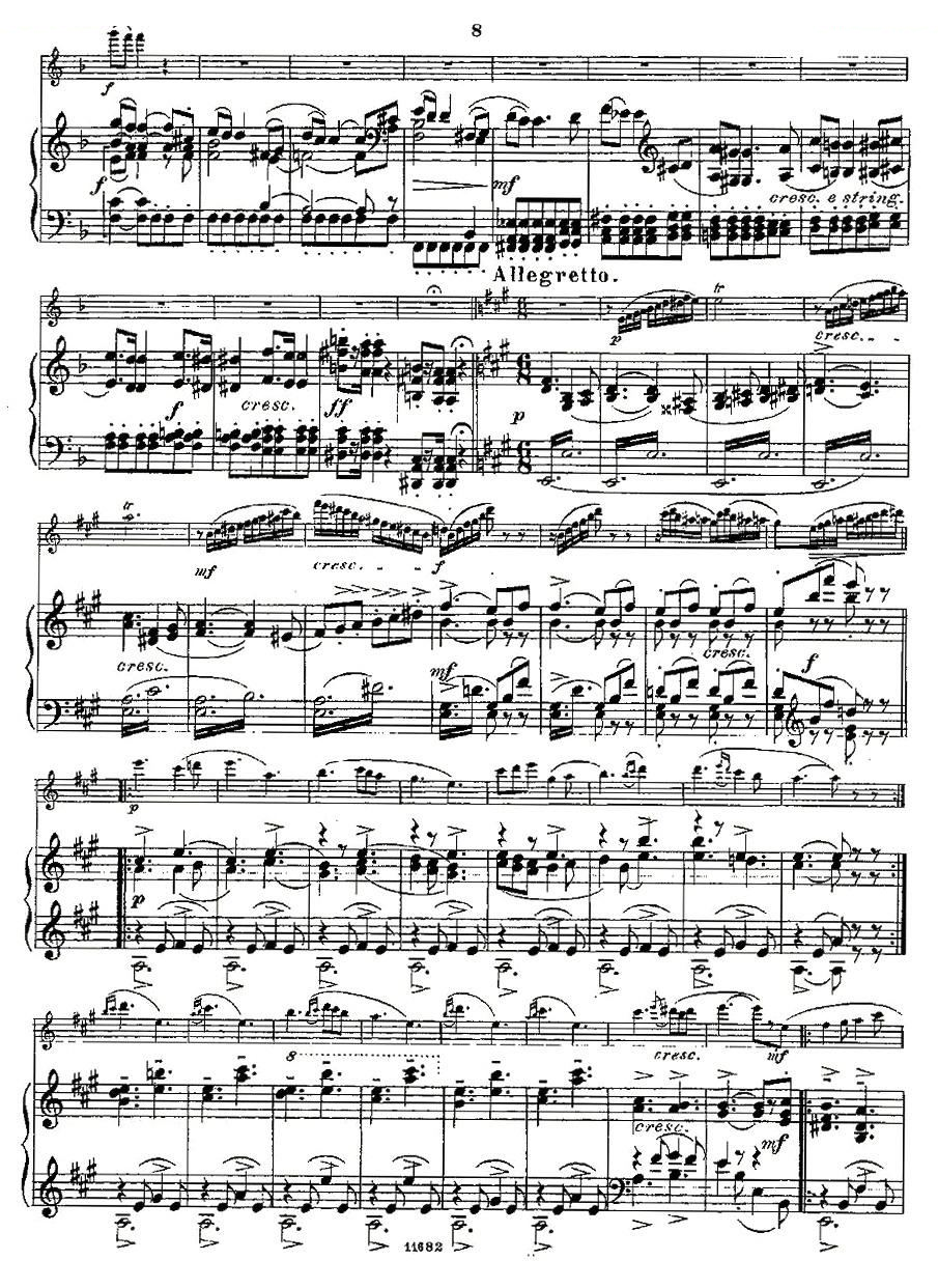Fantaisies nationales. Op. 59, 5.（长笛 钢琴伴奏） 