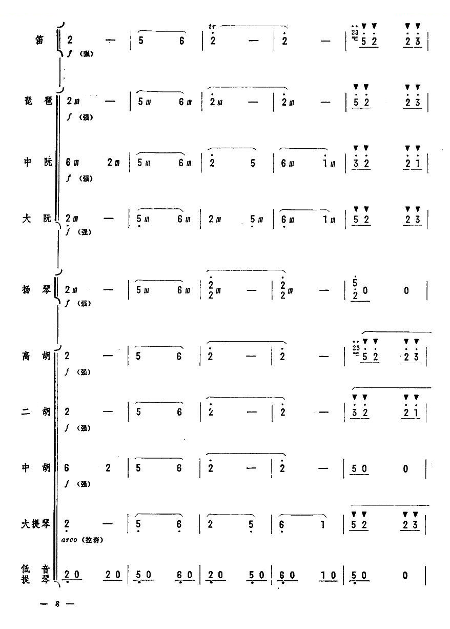 人民邮递员（笛子独奏）8 