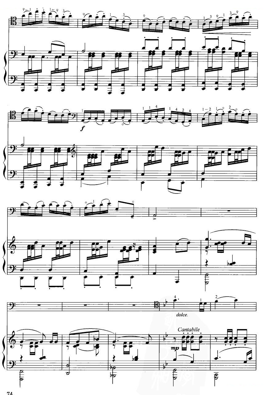 薅秧舞曲(大提琴）3 