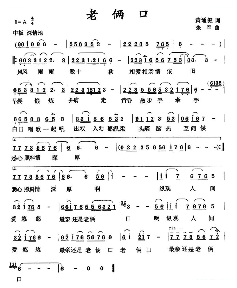 老俩口