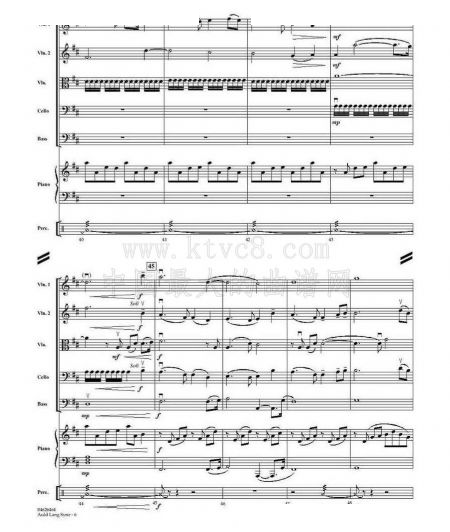 AULD LANG SYNE（友谊地久天长）（小型乐队谱） 